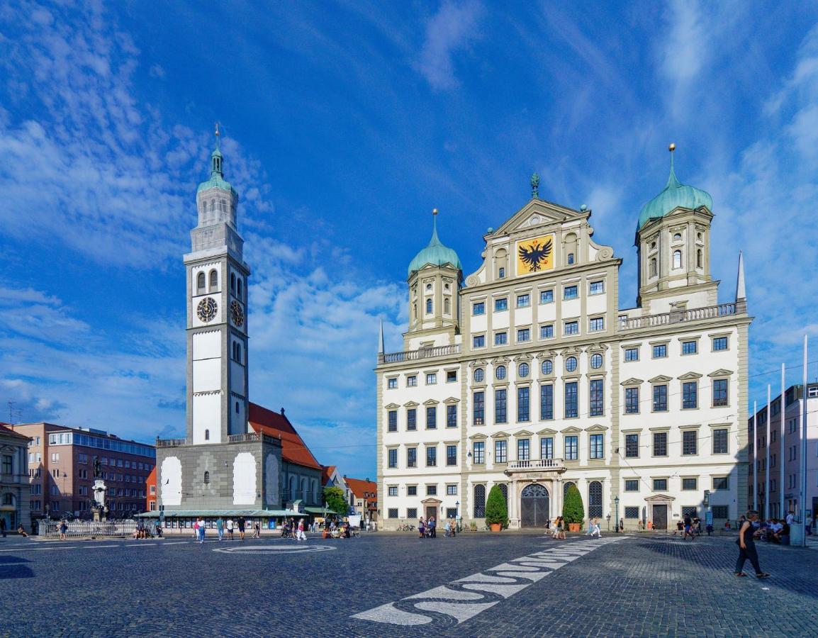 Augsburg Hotelturm Exteriér fotografie